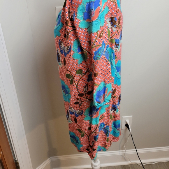 Willy Jay's Mini Floral One Shoulder Dress Med - Picture 9 of 11